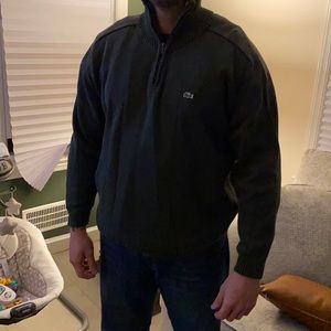 Hunter green Lacoste Sweater